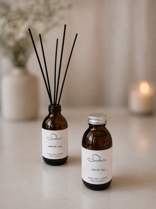 White Lily + Aloe Reed Diffuser